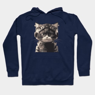 Cat RoboCop Hoodie